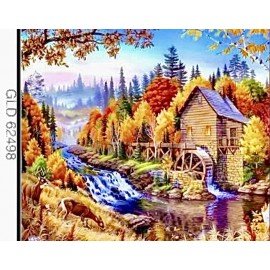 Алмазная мозаика 30x40см.